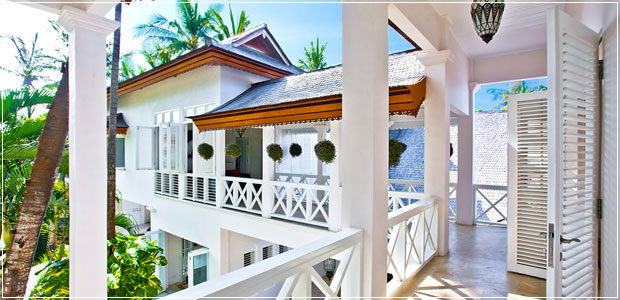 Exterrior of Puri Nirwana villa and spa
