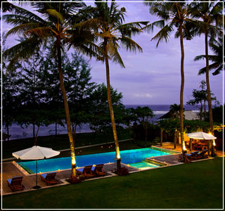 View to the ocean