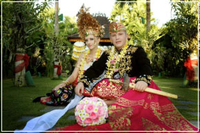 Venue for wedding in Balinese style in Bali