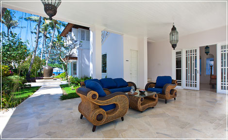 Outdoor terrace