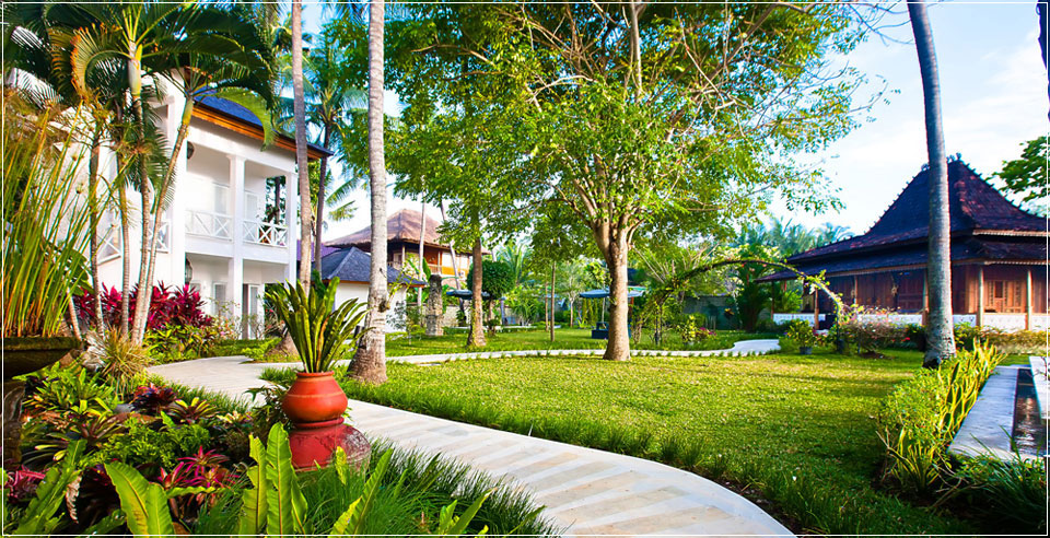 Garden and Spa Jawa Joglo in the villa